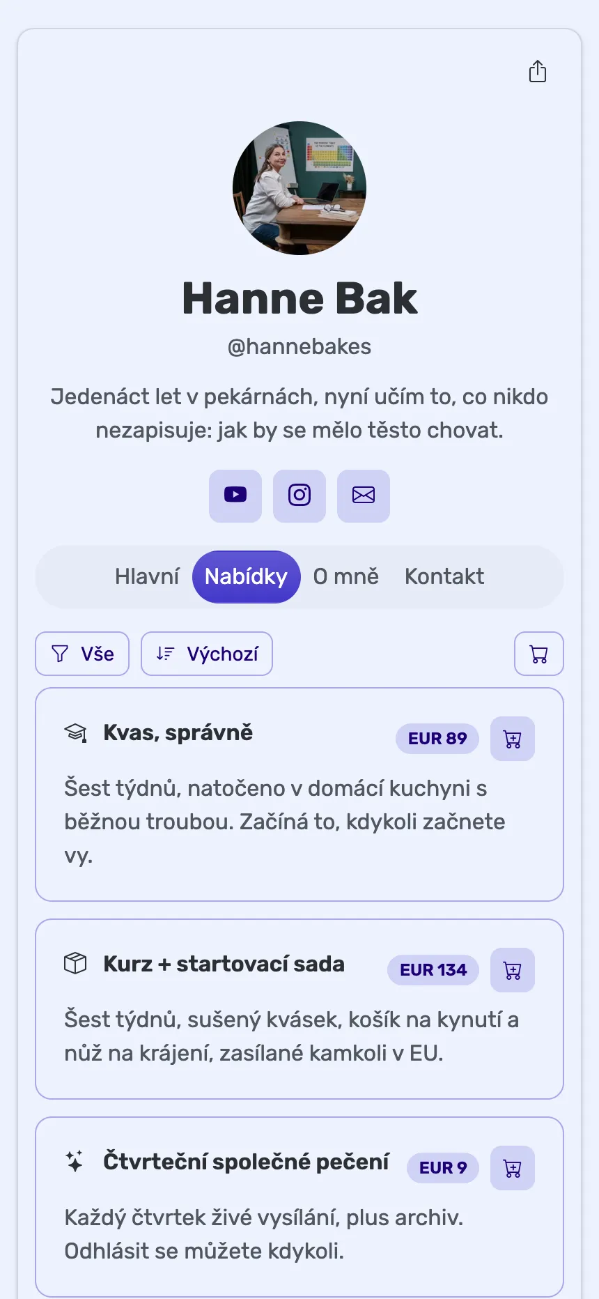 Online lektorka — kurz, výhodný balíček a členství