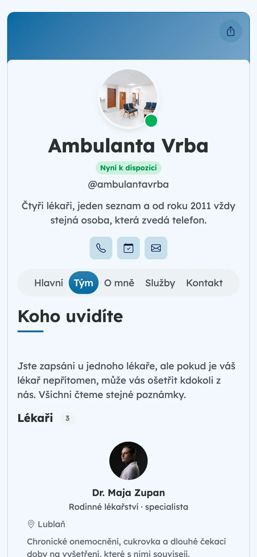 Rodinná ordinace — lékaři, které u nás skutečně potkáte