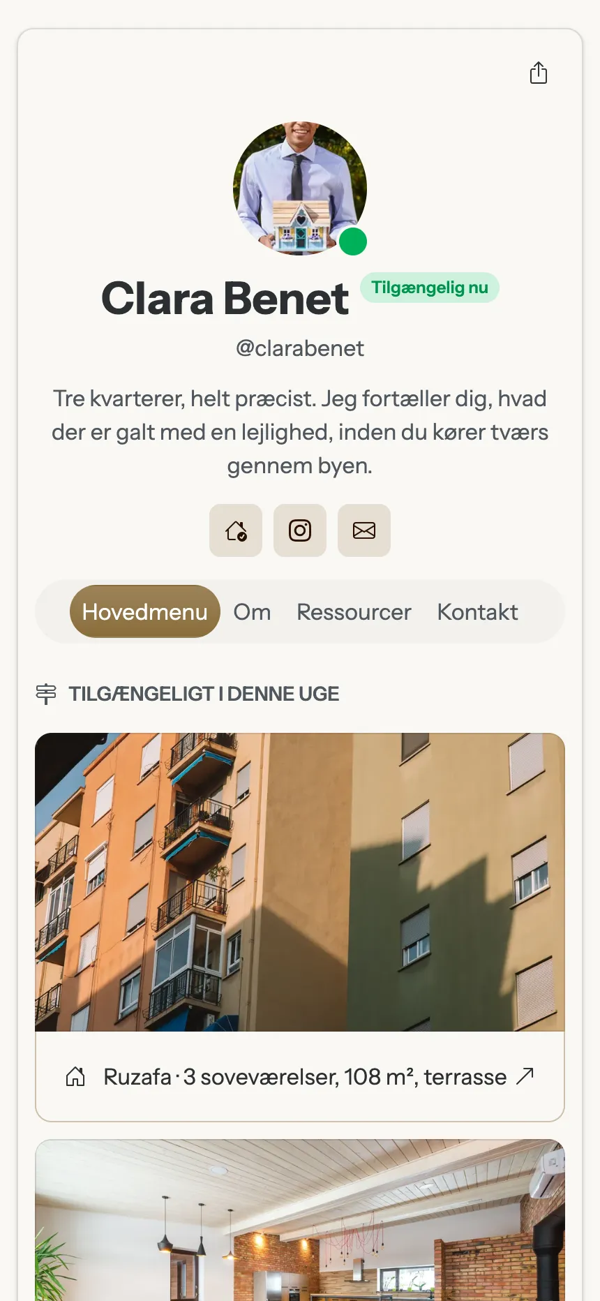 Ejendomsmægler — boligannoncer