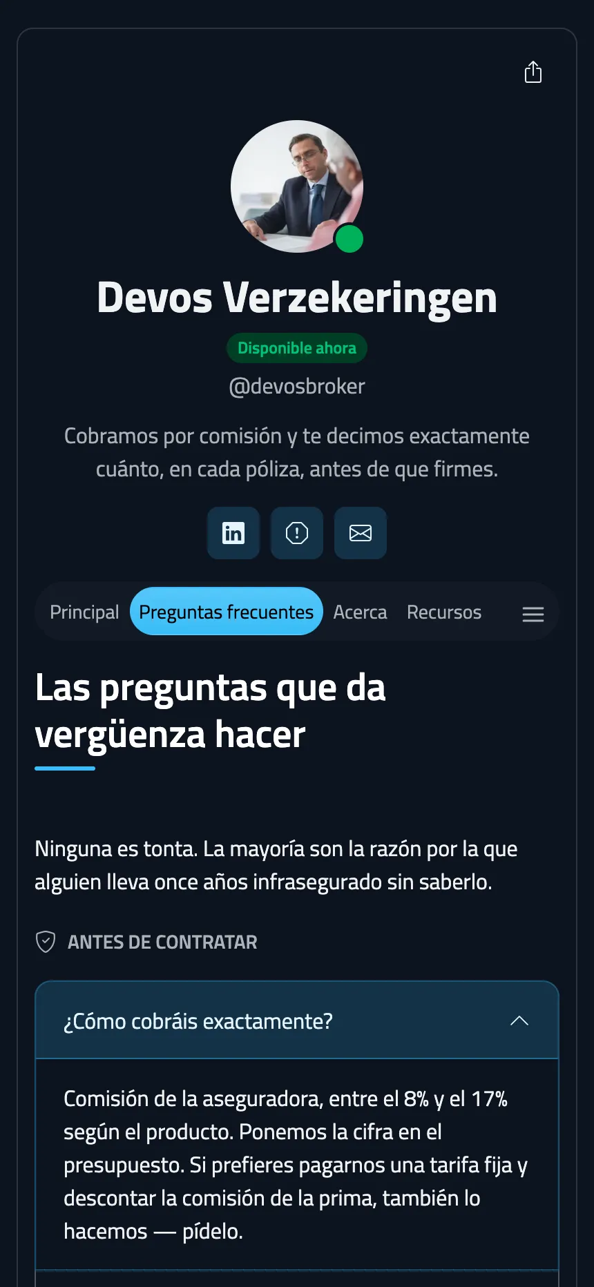 Correduría de seguros — preguntas frecuentes que responden las incómodas