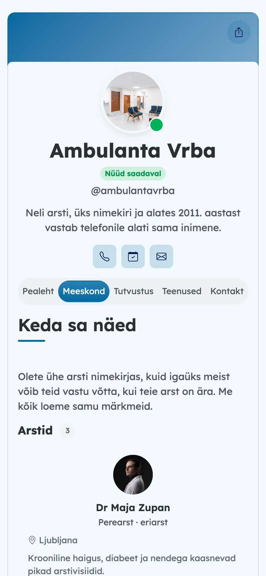 Perearstikeskus — arstid, kelle vastuvõtule päriselt satud