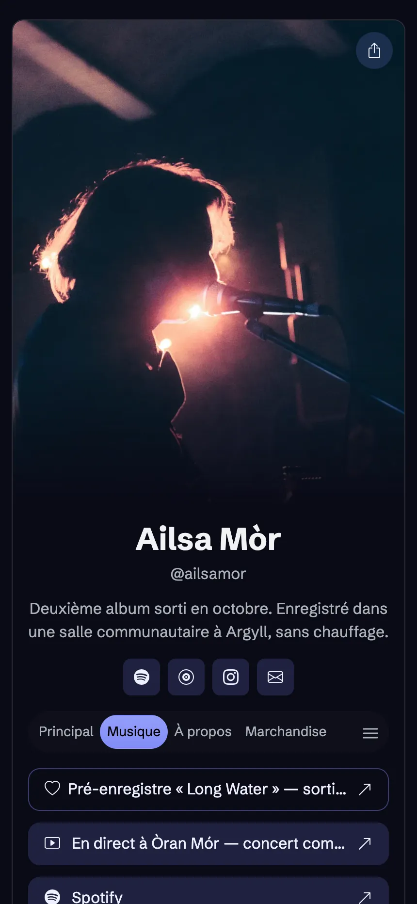 Musicien — l'album et tous les endroits où l'écouter
