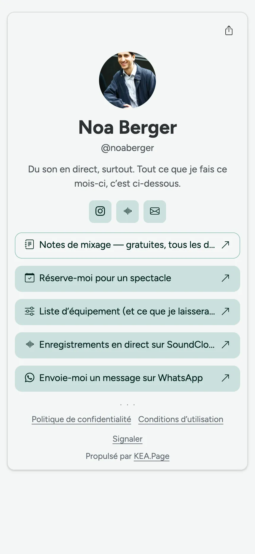Une page, un onglet — une personne qui ne voulait que des liens
