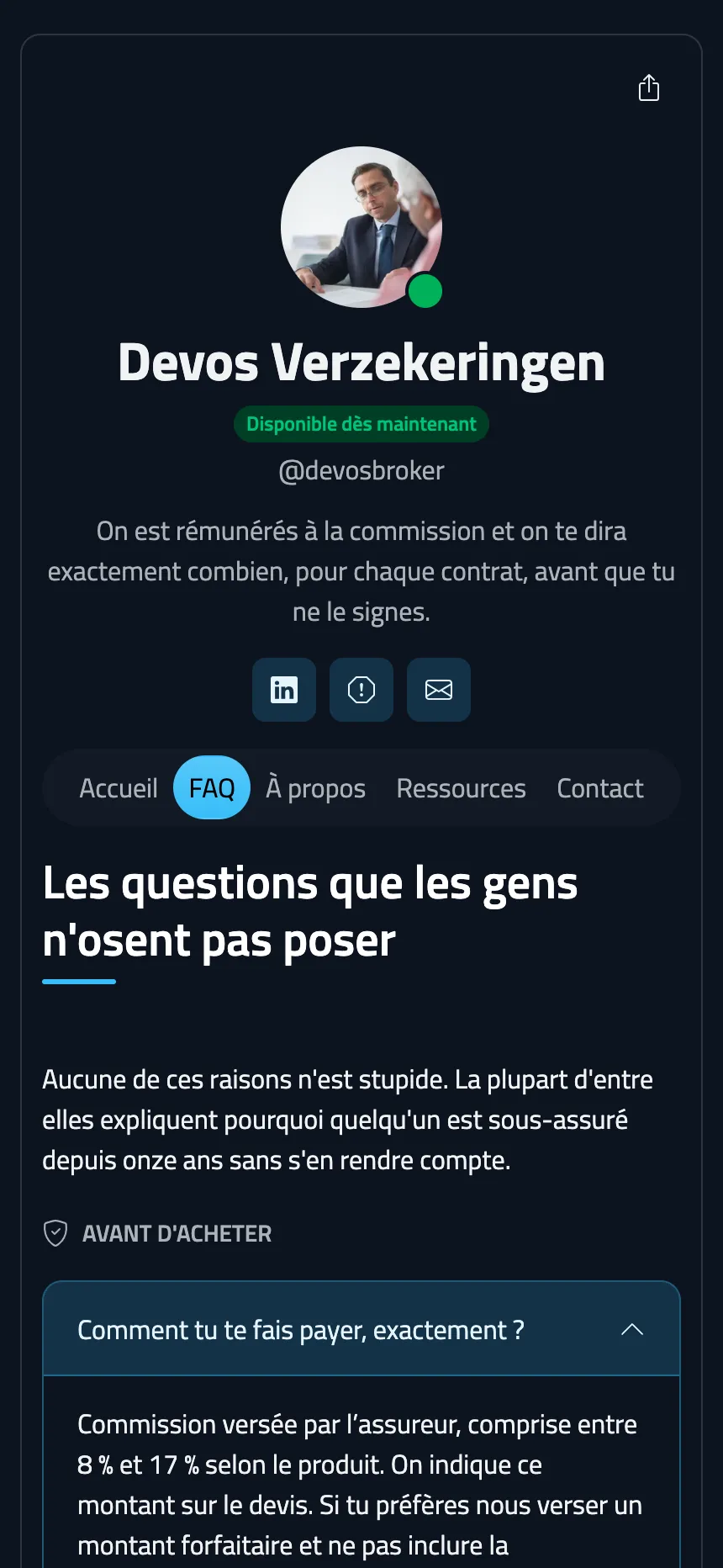 Courtier en assurances — une FAQ qui répond aux questions délicates