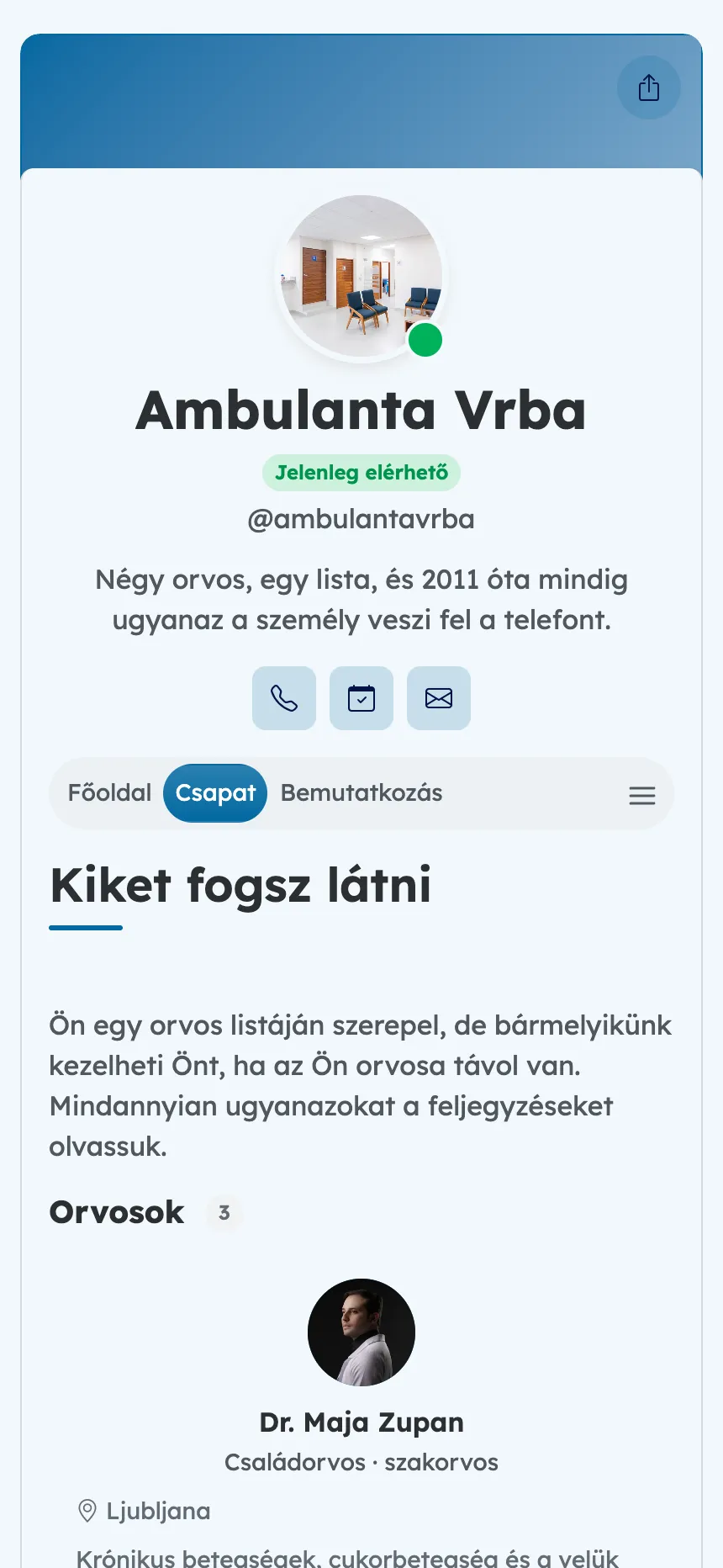 Családi rendelő — az orvosok, akikkel valóban találkozni fogsz