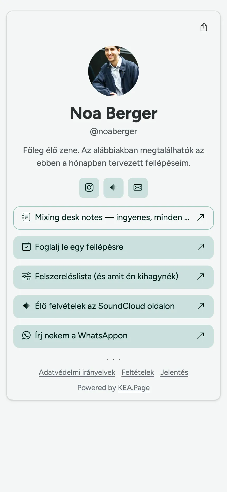 Egy oldal, egy fül — valaki, aki csak linkeket szeretett volna