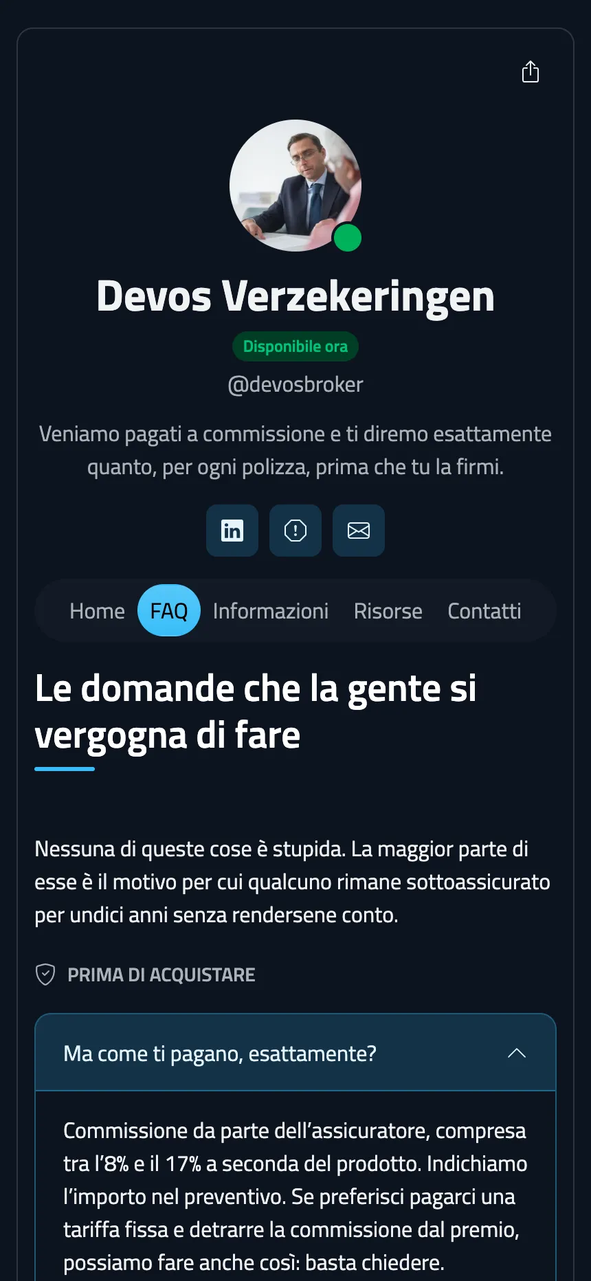 Broker assicurativo — FAQ che rispondono ai dubbi più scomodi