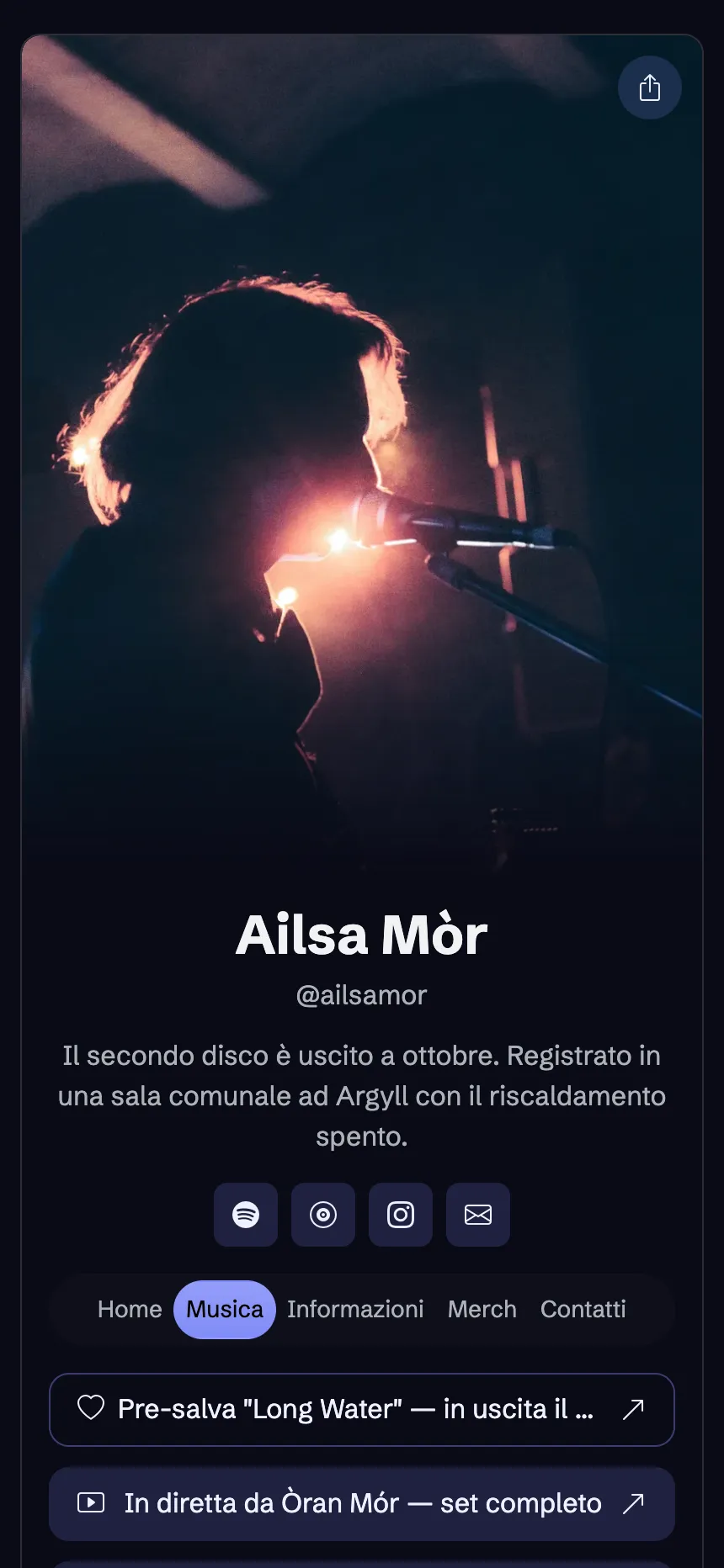 Musicista — il disco e tutti i posti dove ascoltarlo