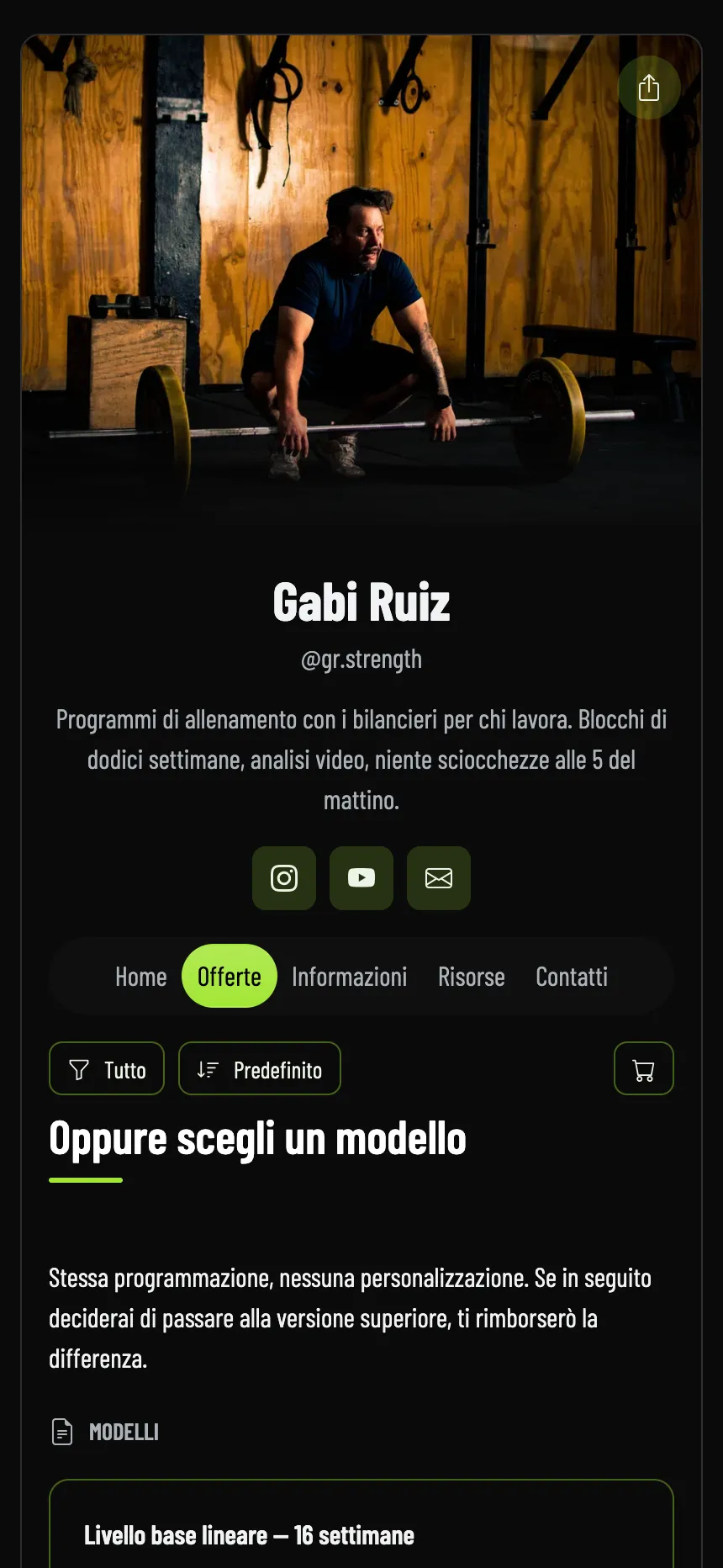 Coach online — programmi e costo di ciascuno