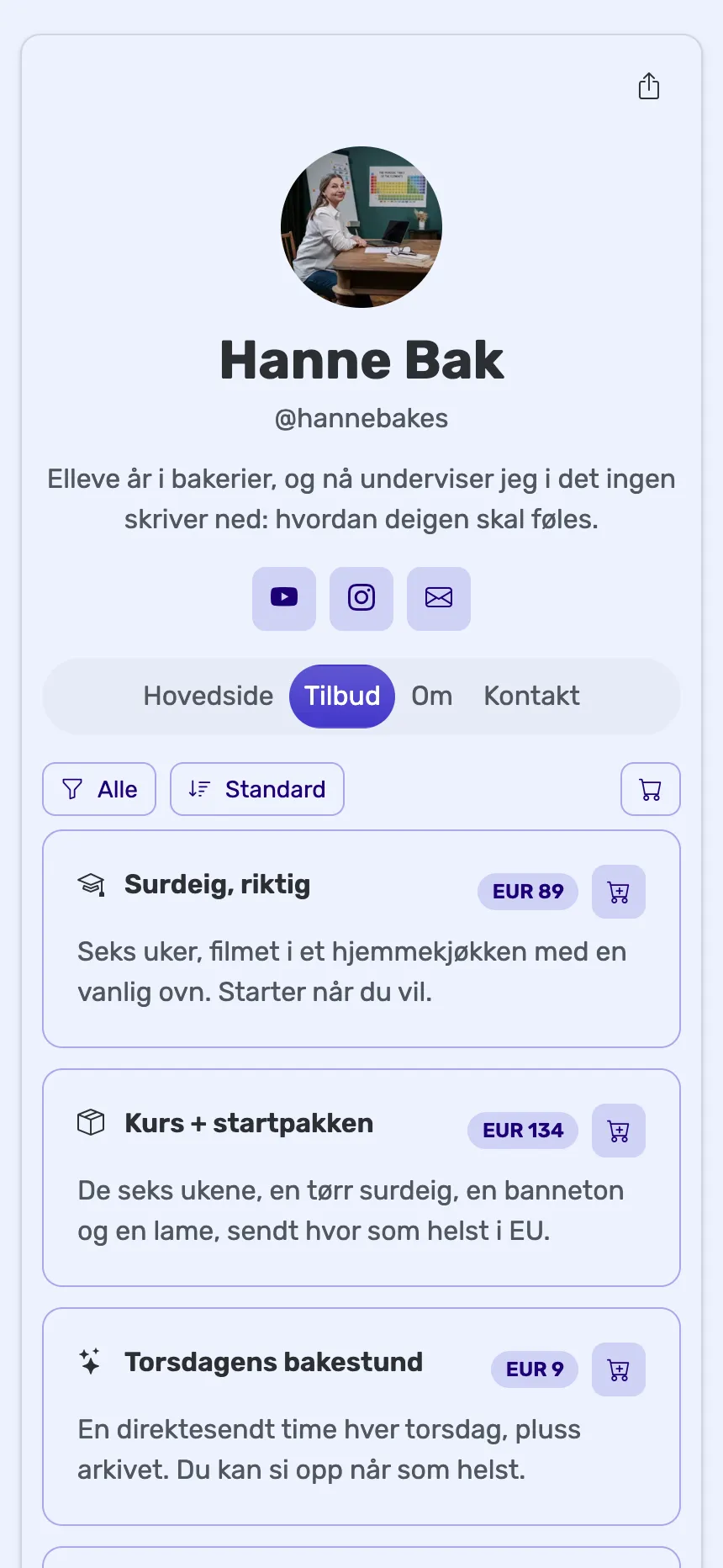 Nettopplæring — et kurs, en pakke og et medlemskap