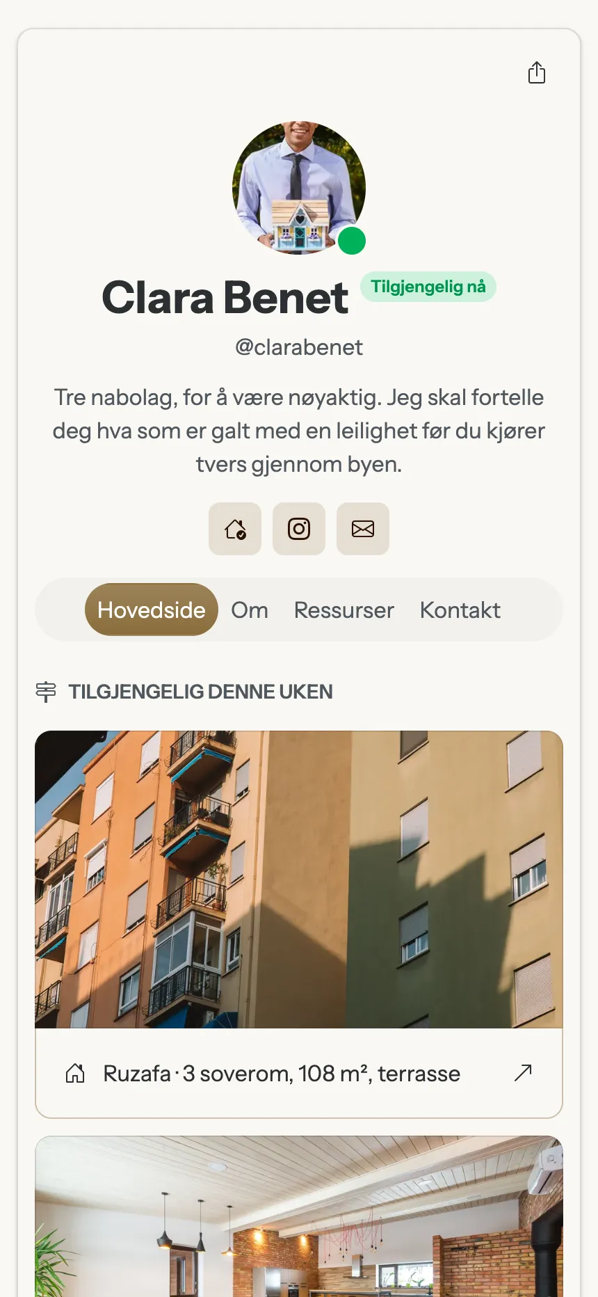 Eiendomsmegler — boligannonser