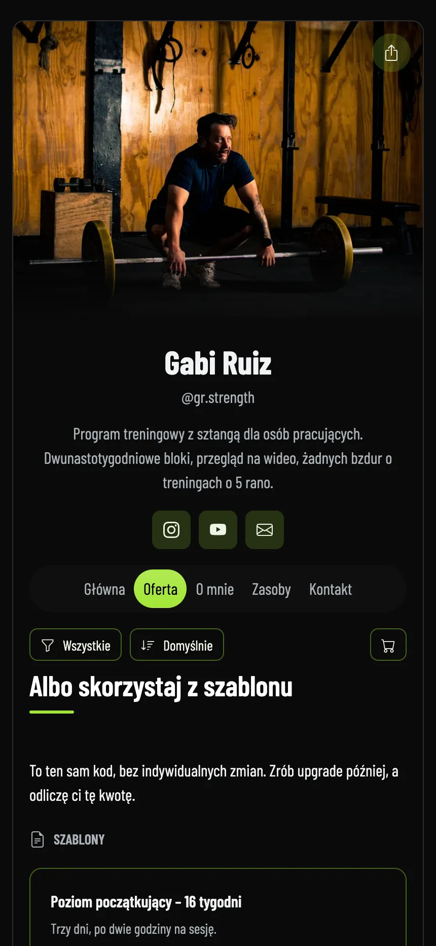 Trener online — programy i koszt każdego z nich