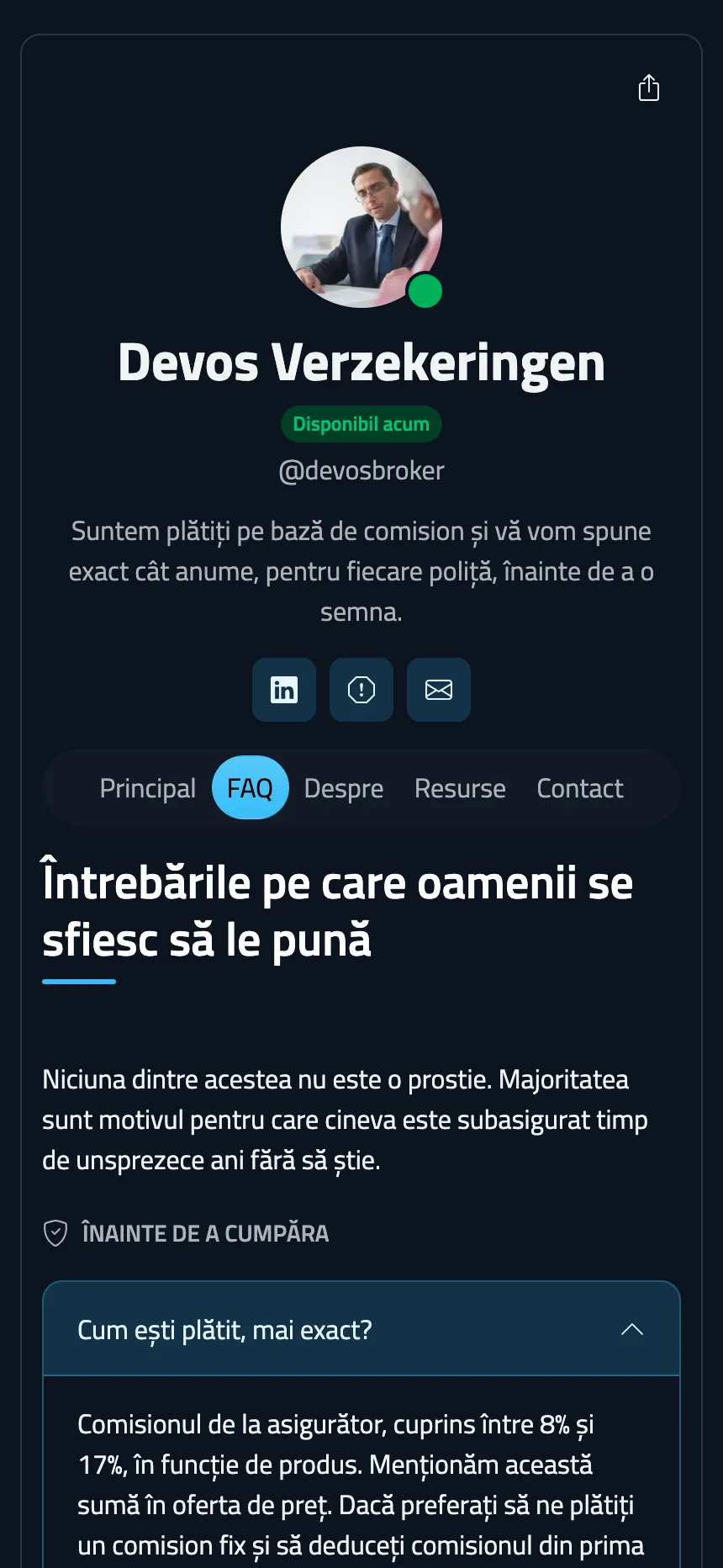 Broker de asigurări — o secțiune de întrebări frecvente care răspunde la cele mai delicate