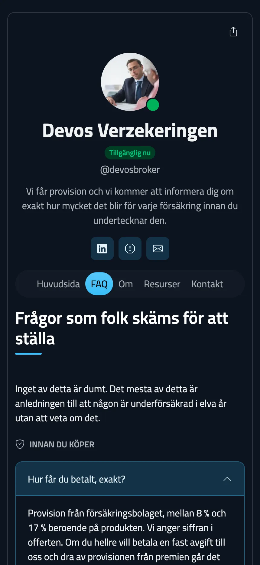 Försäkringsmäklare — en FAQ som svarar på de knepiga frågorna