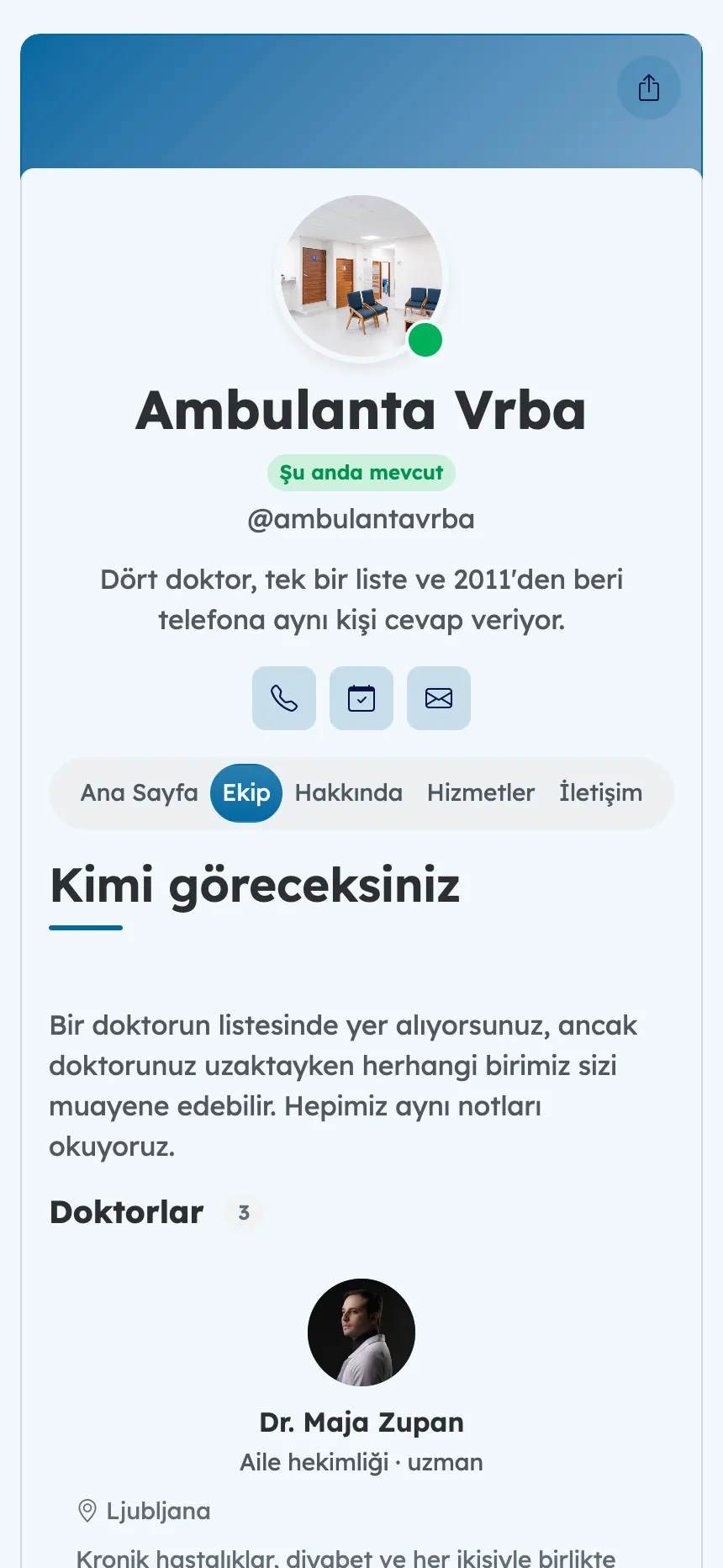 Aile hekimliği — gerçekten muayene olacağın doktorlar