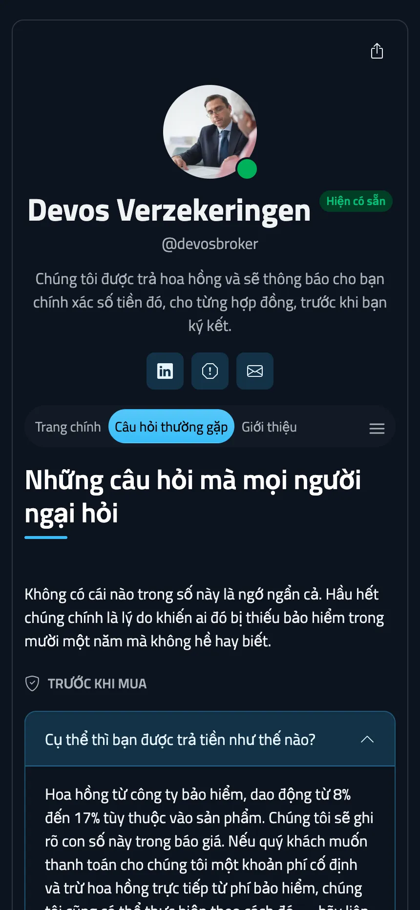 Môi giới bảo hiểm — phần hỏi đáp giải quyết những câu hỏi khó